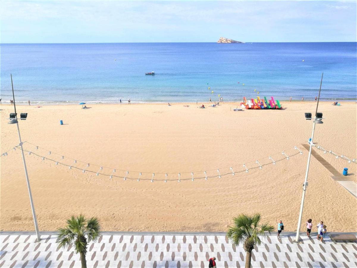 Primera Linea De Playa Frente Al Mar Benidorm Exteriér fotografie